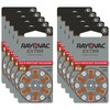 Rayovac Extra Size 312, 60 Hearing Aid Batteries, Made in