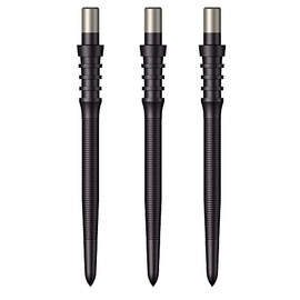 Mission Darts Sniper Points Micro Grip Steel Tip Replacement Tips 32mm Black