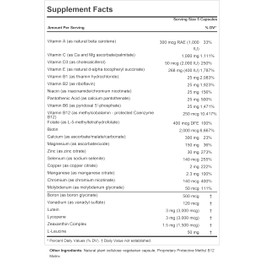 ANDREW LESSMAN ANDREW LESSMAN Multivitamin - Complete 450 Capsules - High Potencies of 30+ Nutrients, Essential Vitamins, Minerals, Carotenoids. Small Easy-to-Swallow. No Binders, No Fillers, No Additives