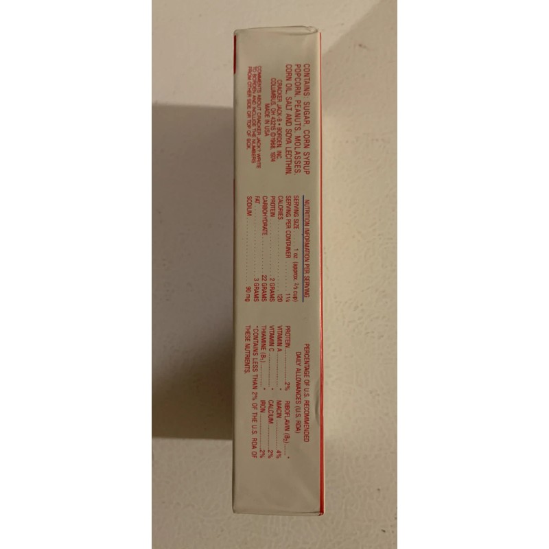 Cracker Jack 2007 Unopened 100th Anniversary Cracker Jack Box Of