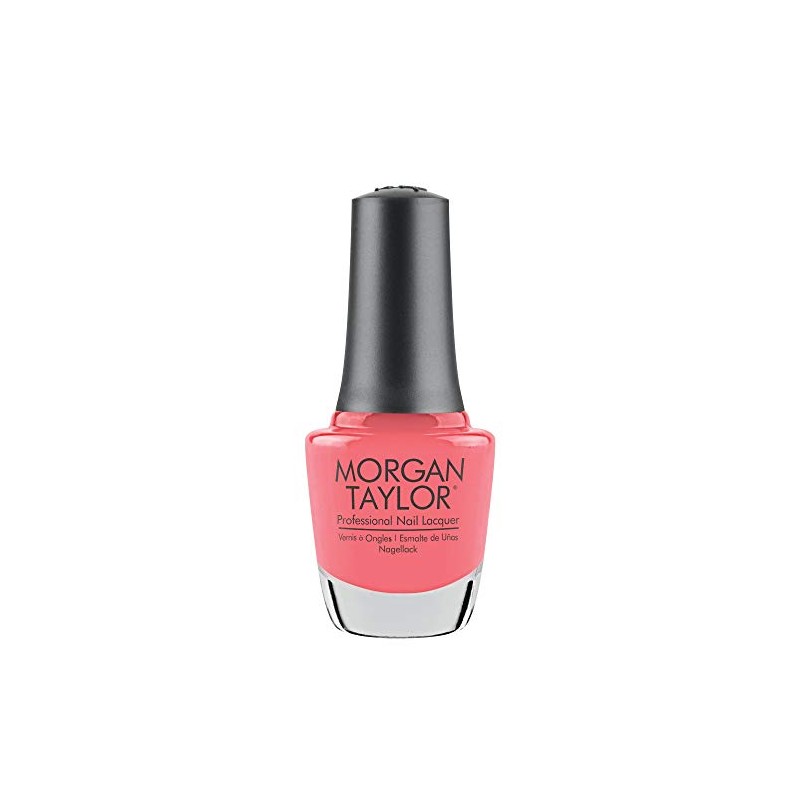 Morgan Taylor Nail Lacquer (Manga-round With Me) Orange Professional Lacquer,