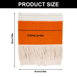 Pack of 4 Wick for Petroleum Stove for Indoor Spaces, Replacement Wick for Petroleum Heater, Efficient Kerosene Wick, Fibreglass Round Cotton Wick, Outdoor Camping Kerosene Wick for Camping Tent