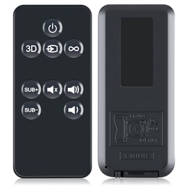 Soundbar Remote Control Replacement fit for Klipsch SB120, SB 120, 1060316