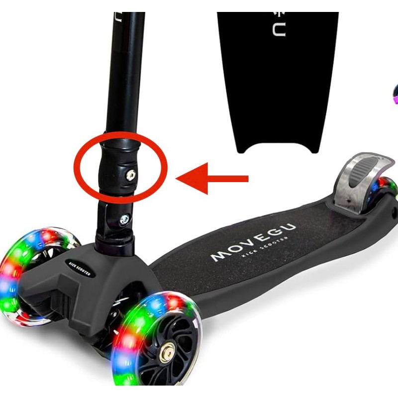 MOVEGU 3 Wheel Scooter Fold Grip Screw Parts (Folding Screws)