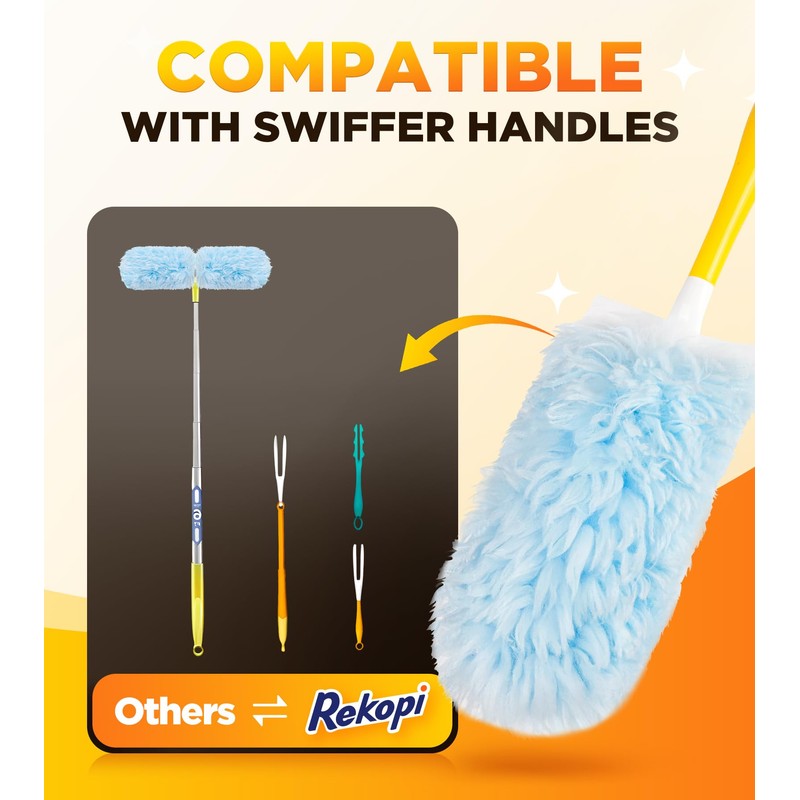 30 Count Duster Refill for Swiffer Duster with 1 Handle,