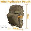 Tactical MOLLE Hydration Pack for 2L Hydration Water Bladder 500D