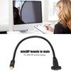 Mini DisplayPort Cable Small Portable 4K MiniDP Female to Male