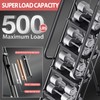 KINGRACK Folding 5 Step Ladder, Portable Ladder for Multi-Purpose, Home,