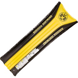 Borussia Dortmund Unisex - Adult BVB Air Mattress, Yellow, 177 x 66 cm EU