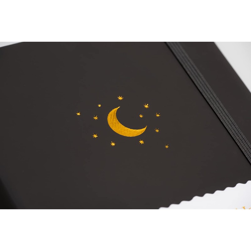 Yop & Tom Moon & Stars Dotted Notebook - With