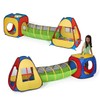 UTEX 3 in 1 Pop Up Play Tent with Tunnel,