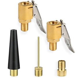 Lumi Zenva Multifunctional valve adapter set for car tyres, bicycles and balls, suitable for car bicycle ball valve adapter