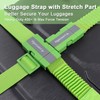 Vigorport Luggage Straps with Stretch Part, Suitcase Belt TSA Approved