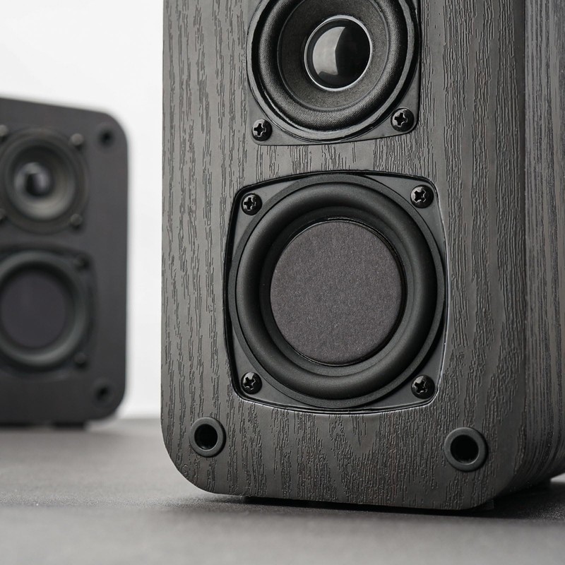 RIOWOIS Passive Bookshelf Speakers for Home Theater Surround Sound, Home