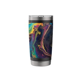 Electric Oil Slick Stainless Steel Insulated Tumbler