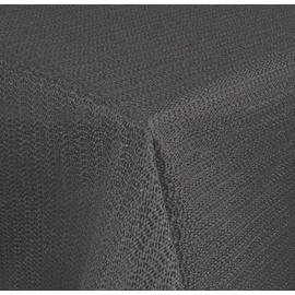 Brandsseller Garden Table Cloth Foamed Weatherproof and Non-Slip Tablecloth for Garden Balcony and Camping, grey