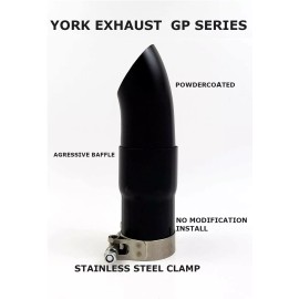 SHORTY YORK SYSTEMS 1998 TO 2003 Yamaha R1 SHORTY YORK Motorcycle Gp Stubby Exhaust (NEW) FITS FZ-1