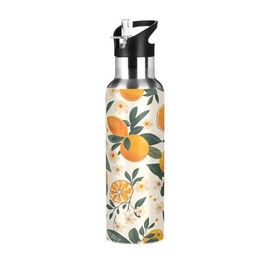 Takeya Actives Botella de agua de acero inoxidable aislada al aspiradora de 32 onzas con tapa de popote, calidad premium, color lila