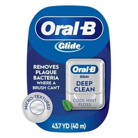 Glide Deep Clean Floss Cool Mint 43.70 yardas (Paquete de 2)