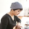 Wig Women's partial wig Hat wig Easy Velcro band wig,