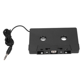Zopsc-1 Car Audio Bluetooth Cassette Receiver Tape Player, 3.5mm AUX Cable Tape Adapter with Stereo Audio, for Phones Tablets Car Speaker