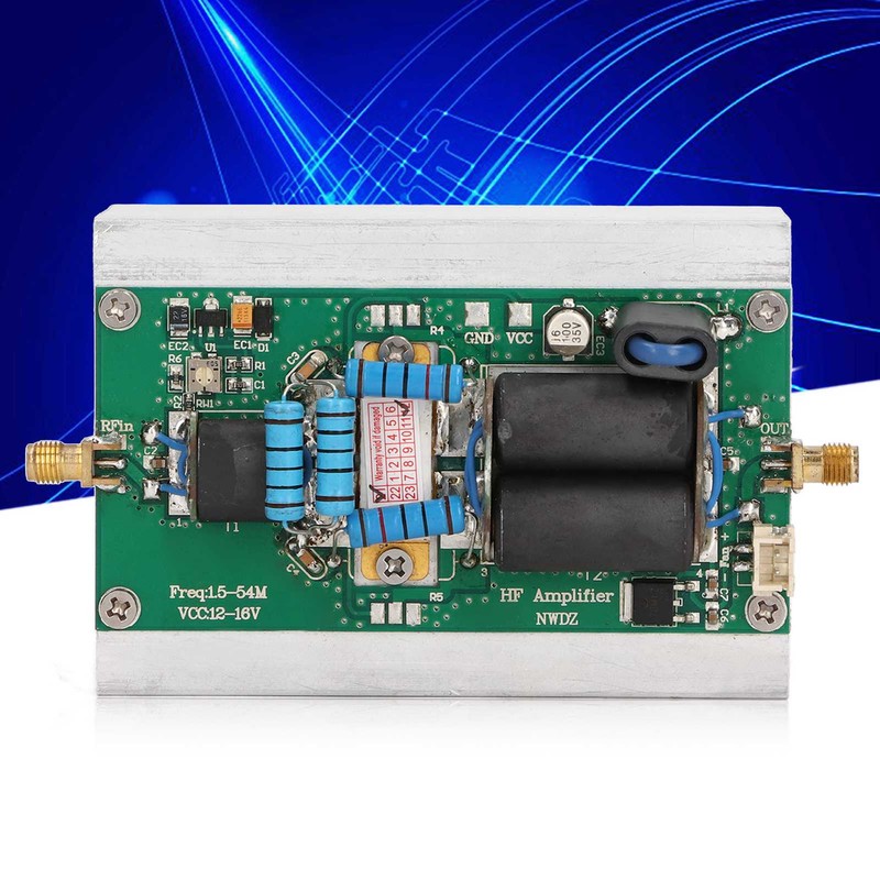 Linear HF Power Amplifier 1.5‑54MHz SSB Low Power Amplifier Board
