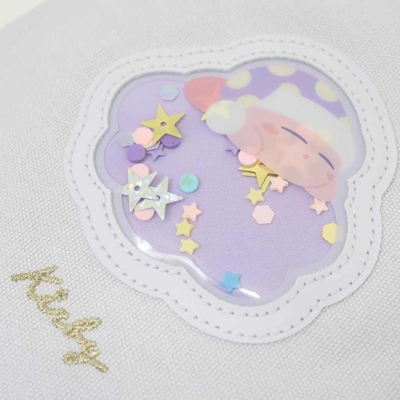 Kirby Dream Land Square Tote Bag Sleep Kirby