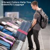 Ferris 4 Pack Luggage Straps TSA Approved - Adjustable Luggage
