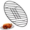 Oval Roasting Rack with Integrated Feet, Non-Stick Coating, Baking Rack