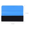 kwmobile Film Squeegee Set with Felt Edge – 4 x