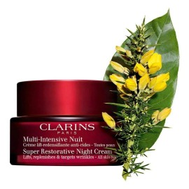 Crema Hidratante Noche Clarins Super Restorative Antiarrugas 50ml