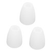 GRIRIW 3pcs Decorative Table Lamp Shade Plastic Lamp Cover Replacement