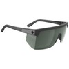 Spy Optic Men's Super Flynn Rectangular Sunglasses, Matte Black Happy