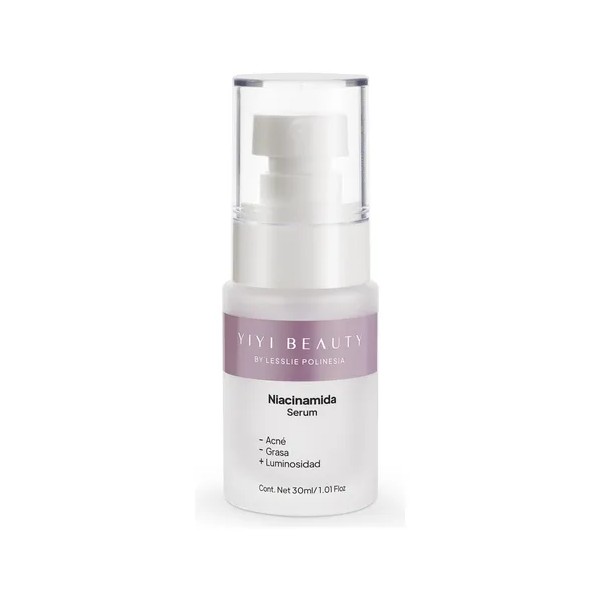 Yiyi Beauty sérum niacinamida 30 ml, minimiza poros e hidrata