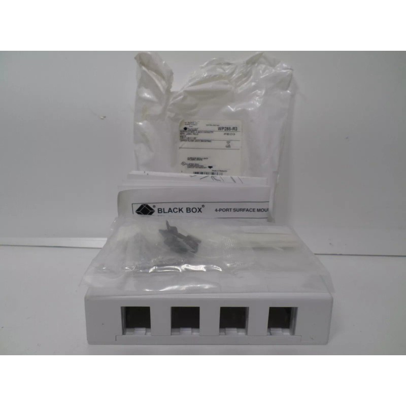 Unbranded/Generic 4 Port Cat6 5E RJ45 Network Surface Mount Box