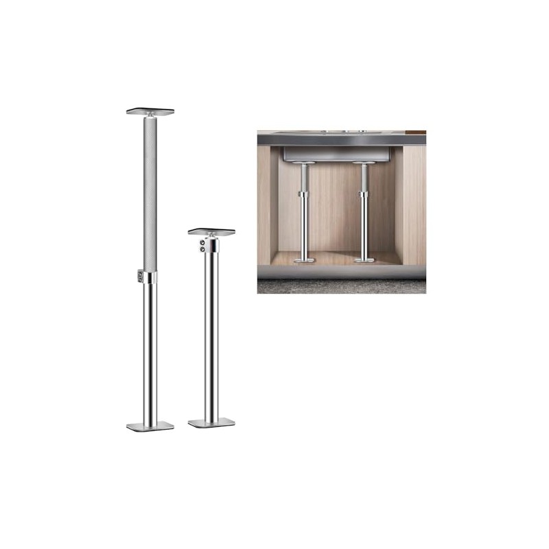 Undermount Sink Brackets.Undermount Sink Support,Undermount Sink Repair Kit, Adjustable Support