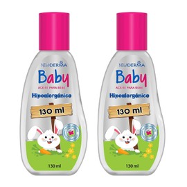 Duo New Derma Baby Aceite para Bebe 130 ml c/u
