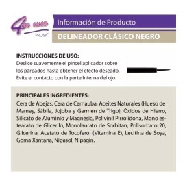 Prosa Delineador 4 En 1 Prosa Clásico Negro 3 Pack