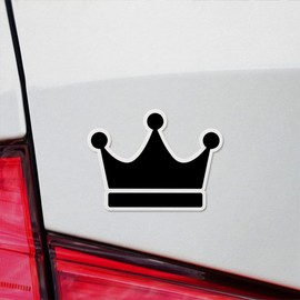 Decal Stickers Of Crown King Ruler Royalty Premium Indoor (No Waterproof) Vinyl Decal Stickers For Laptop Phone Accessory Helmet Car Window Mug Tuber Cup Door Wall Decoration ANDVER3878921BL110422
