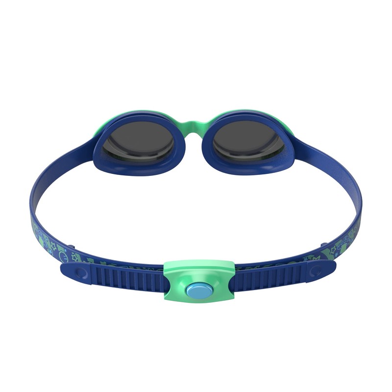 Speedo SEB02212 Illusion Junior Goggles, Unisex Kids, Blue/Green One Size