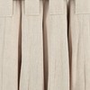 Lush Decor Ruched Waterfall Window Curtain Single Panel, 84" Long