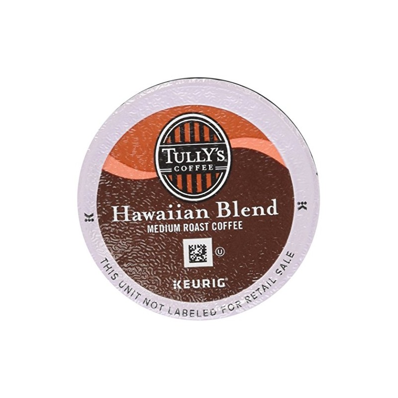 Keurig, Tully's Hawaiian Blend, Medium Roast Coffee Extra Bold 24