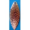 Walleye Candy (12) Willow Leaf #4 Spinner Blades Copper Hammered