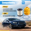 iFJF TP1015 Fuel Filter and 134001 Housing Cap Replacement for