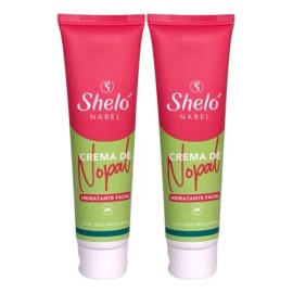 Pack 2 Crema Nopal Hidratante Facial Shelo Nabel 100ml