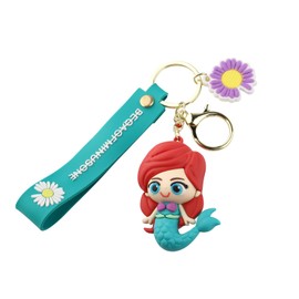PLITI Mermaid Ariel Gift Mermaid Princess Gift Ariel Fans Gift Mermaid Lover Gift Mermaid Keychain (mermaid kyCA)