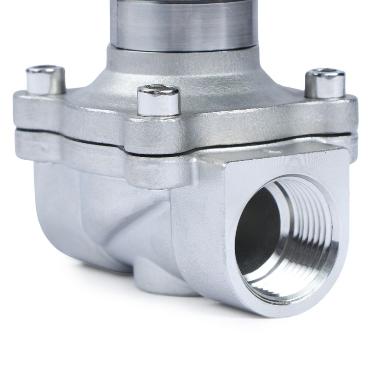 U.S. Solid 3/4" Solenoid Valve - Stainless Steel 12V DC