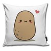 QMS CONTRACTING LIMITED Throw Pillow Cover Cute Potato In Love