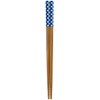 Aoba 232155 Chopsticks, Dishwasher Safe, Susu Bamboo Period, Blue, 7.1