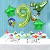 Dinosaur, Dinosaur, Dinosaur, Dinosaur, For Birthdays, Decorations, Boys, Numbers, 9